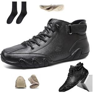 POIOZXD Vogany Schoenen Orthopedische Sneakers voor Vrouwen en Mannen, Vogldeck - Waterdichte en Ademende Orthopedische Schoenen, Waterdichte Unisex Wandelschoenen Schoenen voor Mannen (zwart, 37EU)