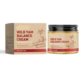 Wild Yam Cream - Hydraterend, Verzachtend, Ondersteunt De Gezondheid Van Huid En Het Lichaamscomfort, Geschikt For Dagelijks Gebruik(2PCs)