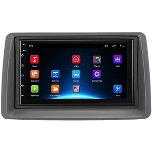 Auto Multimedia Speler 7 Inch Touchscreen Split Screen Ontwerp Auto Wifi Blietooth Radio GPS Navigatie 12 voor Panda 2003 Tot 2012 (2+32+Carplay)