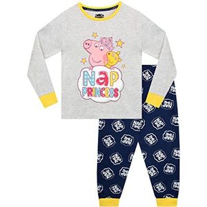 Peppa Pig Meisjes Peppa Pig Pyjama Nachtkleding Voor Kinderen Grijs 104