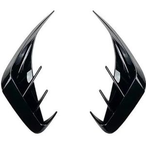 Achterbumper Spoiler Voor BMW Voor 3 Serie Voor G20 G28 318i 320i 330i 2019 2020 2021 2022 Auto Achter Onderste Bumper Splitter Spoilers Canard Protector Rear Spoilers(Glossy black)