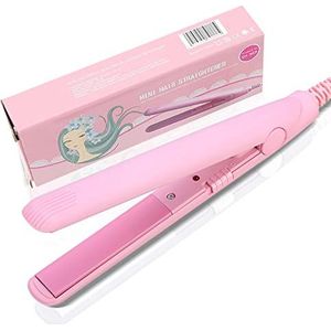 Stijltang, elektrisch, mini-krultang, 2-in-1, keramische toermalijnplaat, beauty, platte ijzeren verwarming (#8)