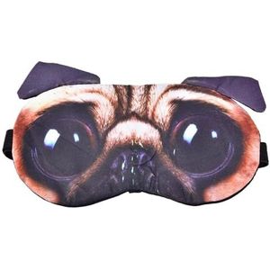 Vrouwen Mannen Katoen Kat Hond Slapen MASK Zachte Blinddoek Ooglap Slaap Oogschaduw Oogbedekking Leuke Slaap Masker Oogmasker Oogmasker (960)