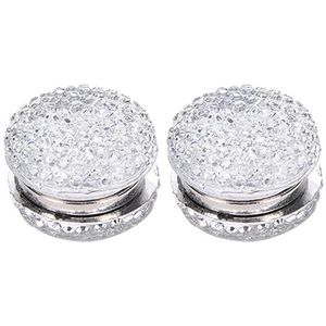 Faderr Magnetische Pin Hoofddoek Abaya Sluiting Broche Sjaal Magneet Sjaal Pin (Wit)