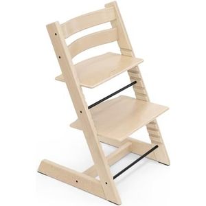 Tripp Trapp stoel van Stokke, Natural - verstelbare, converteerbare stoel voor peuters, kinderen en volwassenen - handig, comfortabel en ergonomisch - klassiek ontwerp
