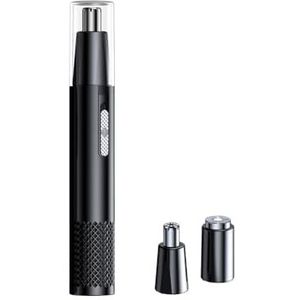 Neus Tondeuse USB Oplaadbare IPX5 Waterdichte Multifunctionele Trimmer Scheren Automatische Veiligheid Verwijdering Zwart Nr. 2