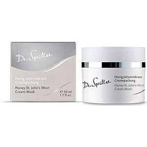 Dr.Spiller - Honing Sint-Janskruid crèmeverpakking | kalmerende crèmeverpakking | met direct effect | voor de gevoelige en geïrriteerde huid