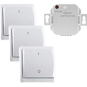 Tedeligo Draadloze lichtschakelaar set, mobiele draadloze