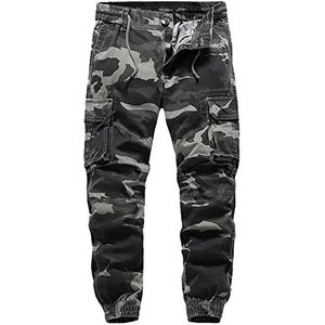 Casual Tactical Pants for Men Outdoor Cargo Trouser Multi Pockets Combat Work Pants Camping Climbing Hiking Jogging Trousers