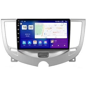 Android 14 autonavigatie in-dash autoradio-ontvanger voor Chery M11 A3 2008-2015 dubbel Din 9 inch touchscreen autoradio met Bluetooth handsfree RDS SWC(T1 8Core 8+128G)