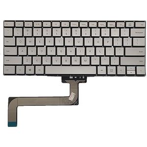 Laptop Toetsenbord Voor For Microsoft for Surface book2 1785 Zilver Verenigde Staten Lay-out