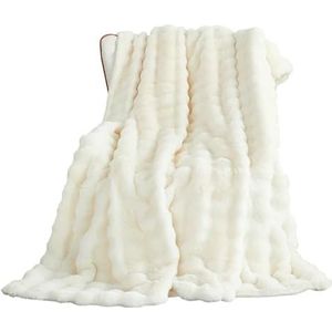 Bont Deken Voor Winter Luxe Warmte Dekens Bedden Sofa High-end Warm Slapen Laken Quilt