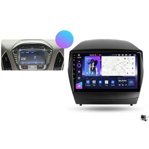 ZWCLSH Android Auto Stereo voor Hyundai Tucson 2 2009-2015, Android 13 QLED 9 ''Touchscreen Radio Vervanging met Draadloze Carplay Android Auto, Bluetooth 5.0 Achteruitrijcamera SWC, B, 3NF