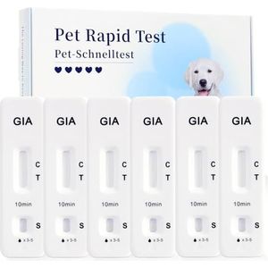 Galle Bear 6 stuks Giardia sneltest hond en katten