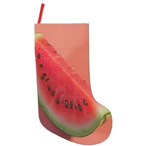 Rode Watermeloen Print Kerst Kousen,Vakantie Party Decoraties