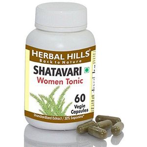 (Shatavari Asparagus Extract)#1 Ayurvedische kruid voor vrouwen – verjonging, voedend & strengthen vrouwelijke reproductieve organen. by Herbal Hills