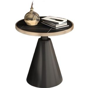 Salontafel Salontafel, Bijzettafel In De Woonkamer, Licht Luxe Verplaatsbaar Nachtkastje, Creatief Leistenen Theekastje Kleine Tafel(Black,B)