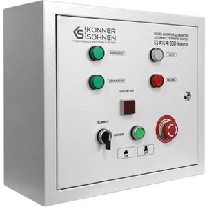 Könner & Söhnen - KS ATS 4/63D - Automatische Omschakelaar - Inverter