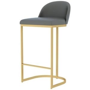 Retro Barstoel Barstoel Eenvoudig Thuis Rugleuning Goud Woonkamer Aanrecht Barkruk Barstoel Bar Receptie Kinderstoel Design Barstoel(G,C)