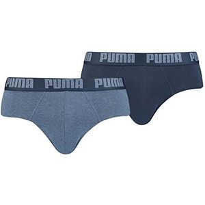 PUMA Herenbrief (verpakking van 2 stuks), denim, S