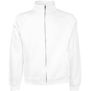 Fruit Of The Loom - Sweatshirt Jacket - Wit