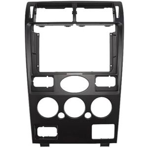 2 DIN 9 Inch Auto Gps Groot Scherm Dashboard Paneel Frame Fascia Voor F&ord Voor MONDEO 2000 2001 2002 2003 Interieuraccessoires(Black)