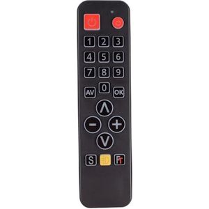 1 pc lerende afstandsbediening for TV STB DVD DVB HIFI 21 toetsen grote knoppen universele afstandsbediening met achtergrondverlichting for ouderen
