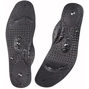 Schoeninlegzool, Magnetische massage-inlegzolen, reflexologie-pijnverlichtingsschoenzolen for mannen en vrouwen, acupressuur-afslankzolen(3 Pair,S(35 40)25cm)