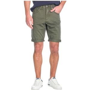 Koroshi Korte broek, stretch, normaal, gekleurd, elastisch, actuele trend, Wit, 36