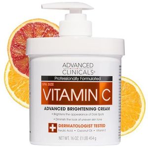 Advanced Clinicals - Advanced Brightening Cream - 454 g