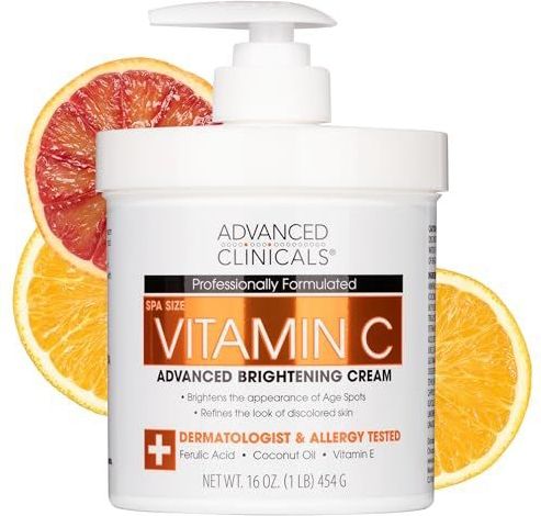 Advanced Clinicals - Vitamin C - Advanced Brightening Cream - 454 g
