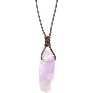 1Pc Onregelmatige Regenboog Steen Natuurlijke Kristal Chakra Rock Ketting Gouden Vergulde Kwarts Hanger (Color : 3-5cm-02)