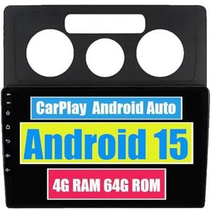 RoverOne Auto Stereo CarPlay Hoofd Unit voor Volkswagen Caddy 2K 3 III 2004-2010 Android Auto Touchscreen Sat Navi Bluetooth WiFi Radio Speler