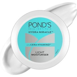 POND'S Light Face Moisturizer 200 ml, Dagelijks Lichte, Niet-Vette Crème met Vitamine E voor een zachte stralende huid, SPF 15, met vitamine C en niacinamide
