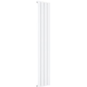 Elegant design platte radiator wit antraciet badkamerradiator paneelverwarming eenlaags/dubbellaags verticale radiator 1800x308mm Einlagig wit
