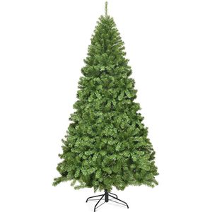Trendmix Kunstkerstboom Met Standaard 230 cm - Scharnierende Sparren - PVC - Groen