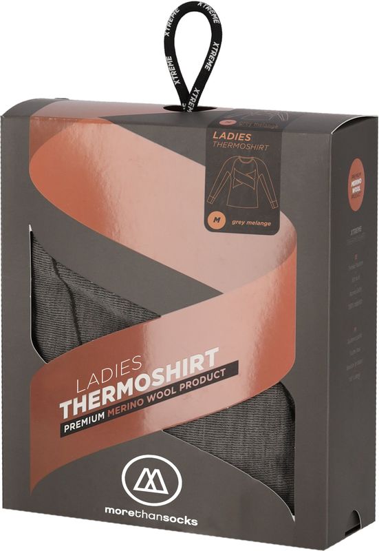 Morethansocks - Thermo (onder) shirt dames - 1-Stuk