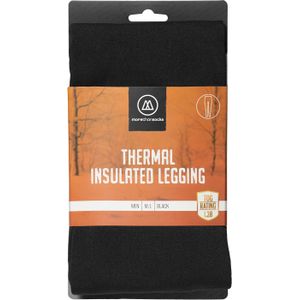 Morethansocks - Thermolegging heren - Zwart - 4-Stuks