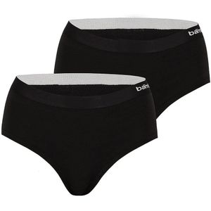 Apollo - Dames Hipster - Zwart - Bamboe - 6-Pack Voordeelpakket