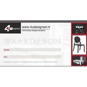 Waardebon 4udesigned.nl