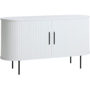 Giga Living - Dressoir Nola - Wit - Eikenhout/Metaal
