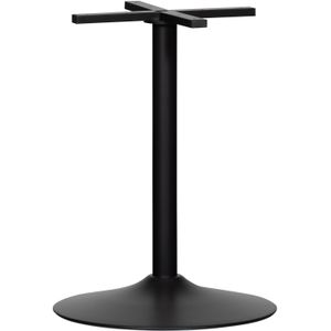 WOOOD Bistro - Buisvoet - Metaal - Zwart - H 72 cm x Ø 54 cm