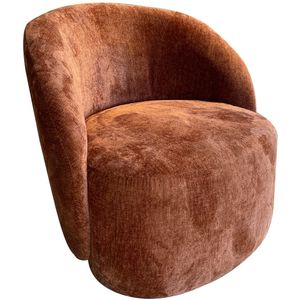 Showroommodel Fauteuil Sienne Structure Velvet Koper, zelf afhalen