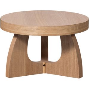 TALA BIJZETTAFEL MDF FINEER NATUREL 35xO55CM