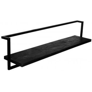 Wandplank Black Frame 120