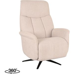 Fauteuil Oslo - Naturel - Boucle - Elektrische