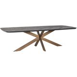 Eettafel Hayley 280 (Dark coffee)