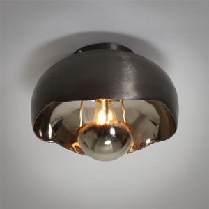 Plafondlamp 35 mirror / Zwart nikkel