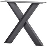 Tablo Industrial X-poot Metaal 1 Stuks