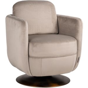 Richmond Draaifauteuil Turner Khaki Velvet